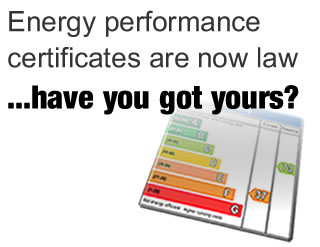 EPC surveys and certificates